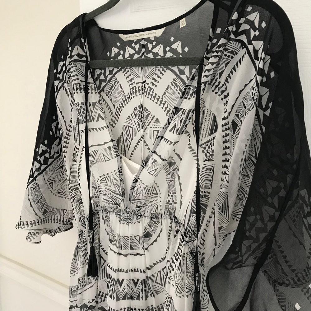 Silk maxi dress